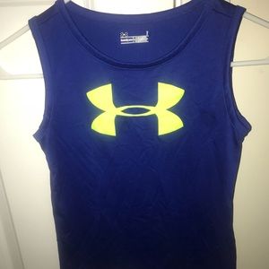 Kids under armor heat gear muscle shirt